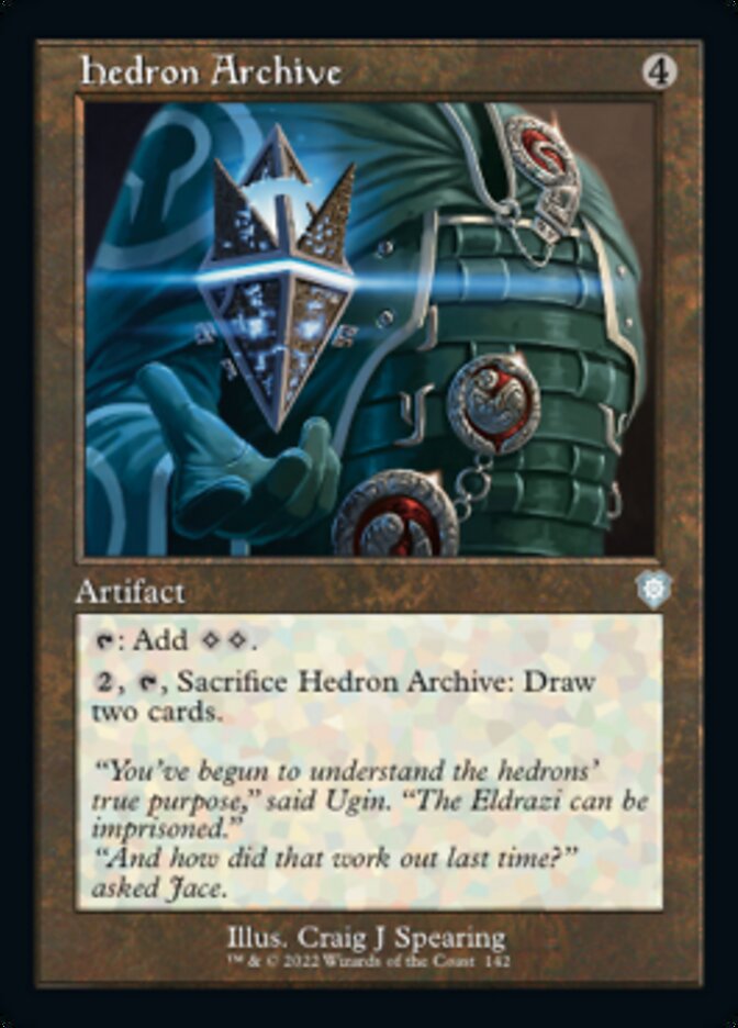 Hedron Archive (Retro) [The Brothers' War Commander] | Gamer Loot