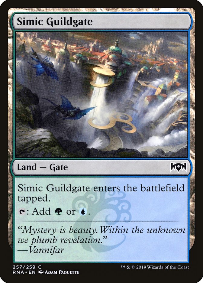 Simic Guildgate (257/259) [Ravnica Allegiance] | Gamer Loot