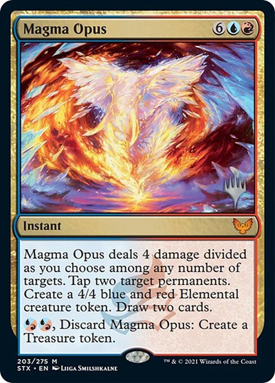 Magma Opus (Promo Pack) [Strixhaven: School of Mages Promos] | Gamer Loot