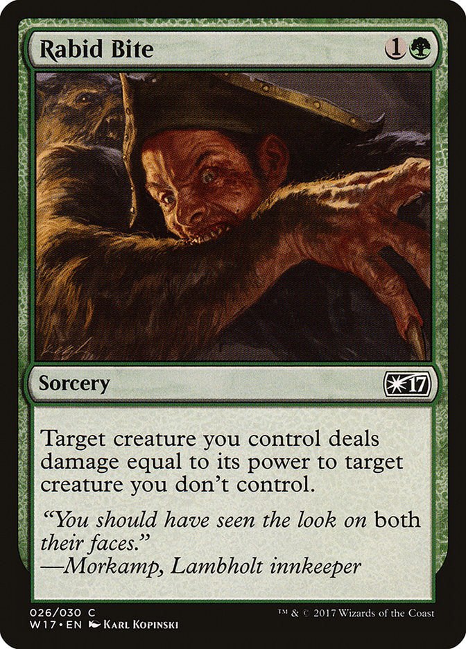 Rabid Bite [Welcome Deck 2017] | Gamer Loot