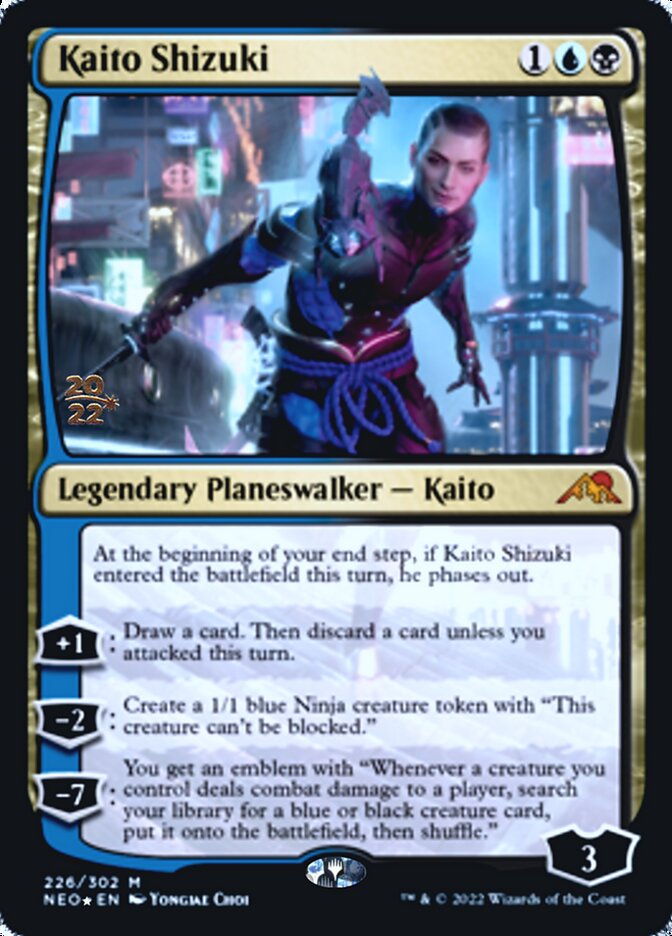 Kaito Shizuki [Kamigawa: Neon Dynasty Prerelease Promos] | Gamer Loot