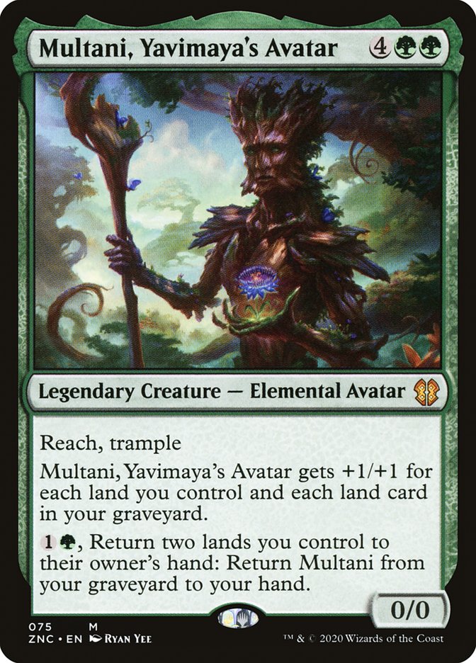 Multani, Yavimaya's Avatar [Zendikar Rising Commander] | Gamer Loot