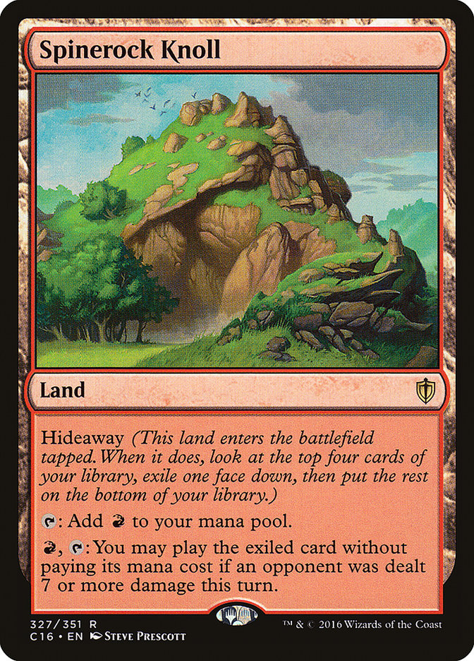Spinerock Knoll [Commander 2016] | Gamer Loot