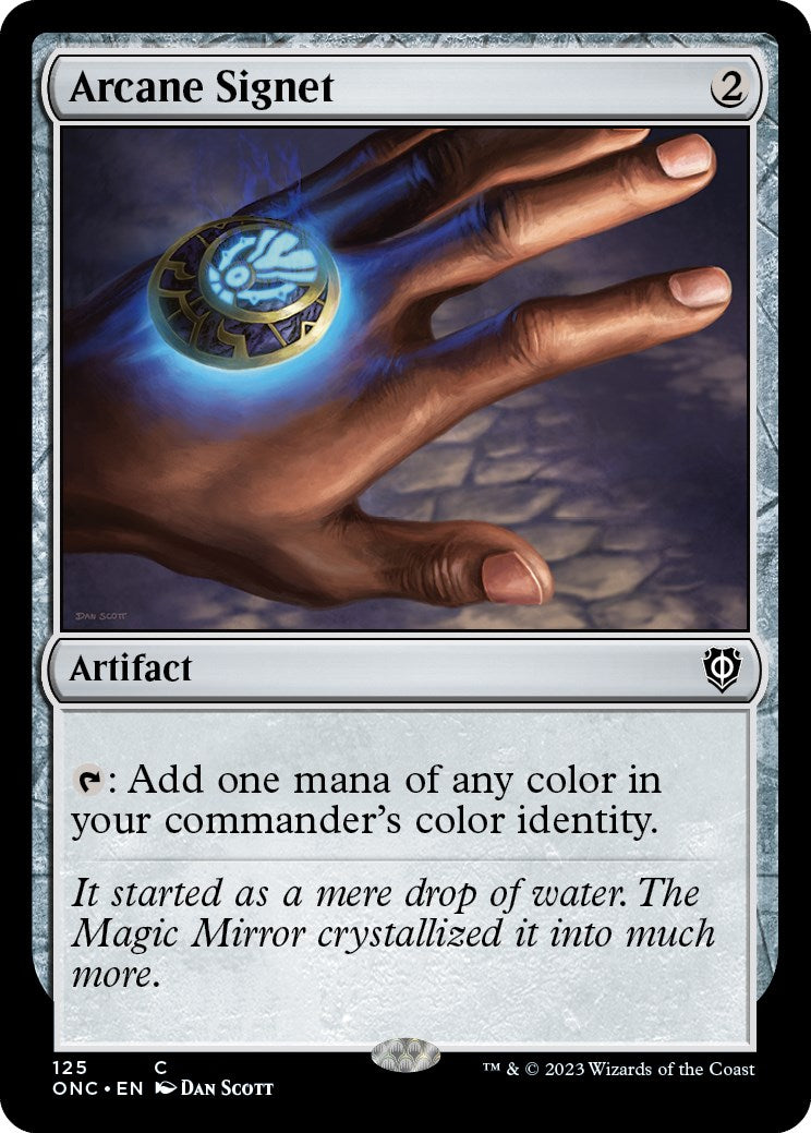 Arcane Signet [Phyrexia: All Will Be One Commander] | Gamer Loot