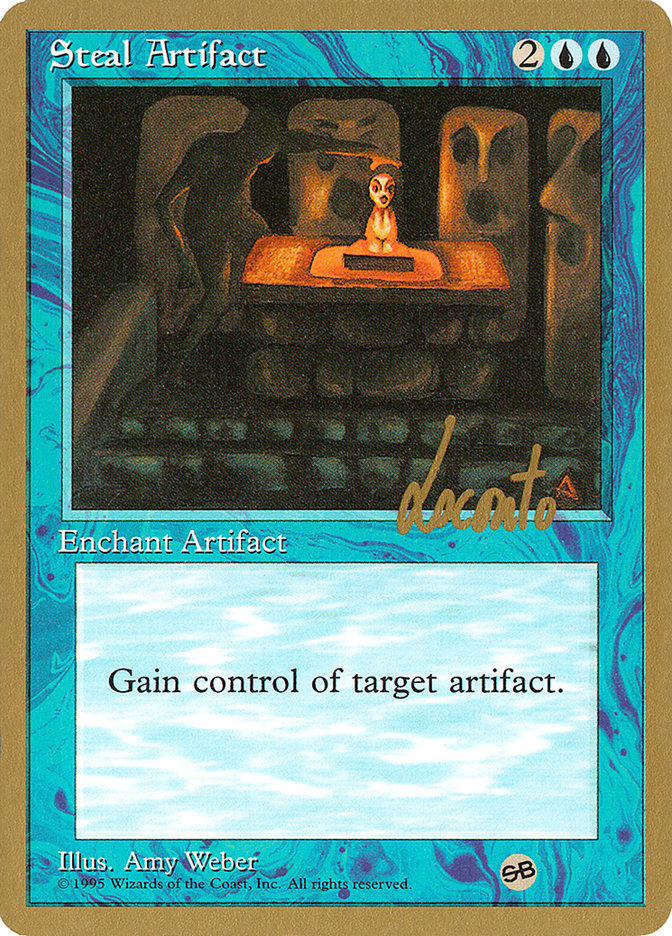 Steal Artifact (Michael Loconto) (SB) [Pro Tour Collector Set] | Gamer Loot