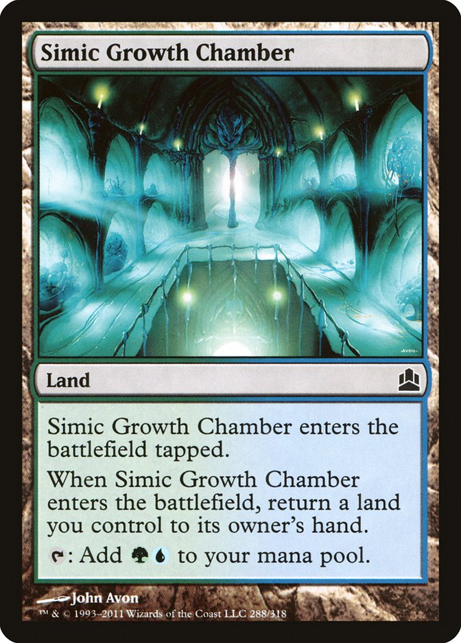 Simic Growth Chamber [Commander 2011] | Gamer Loot