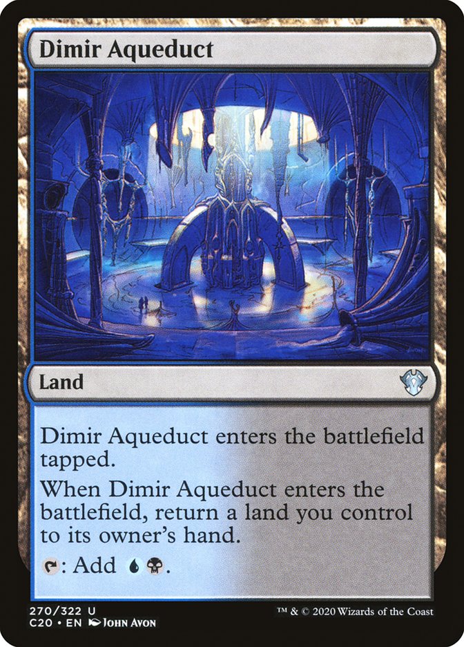 Dimir Aqueduct [Commander 2020] | Gamer Loot