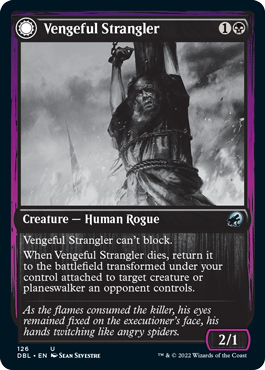 Vengeful Strangler // Strangling Grasp [Innistrad: Double Feature] | Gamer Loot