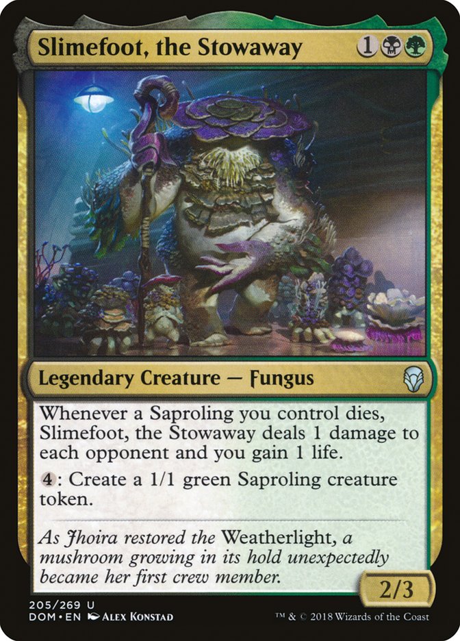 Slimefoot, the Stowaway [Dominaria] | Gamer Loot