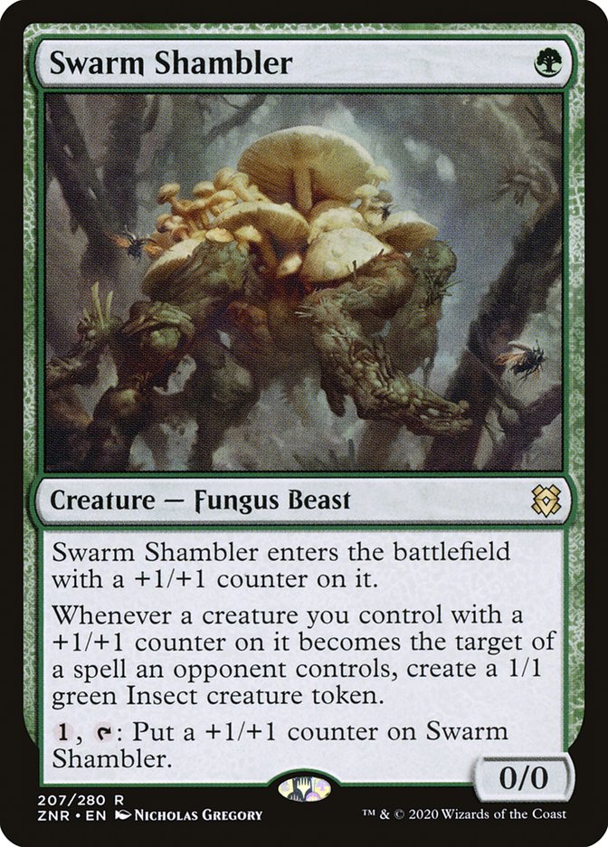 Swarm Shambler [Zendikar Rising] | Gamer Loot