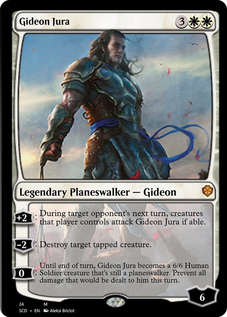 Gideon Jura [Starter Commander Decks] | Gamer Loot