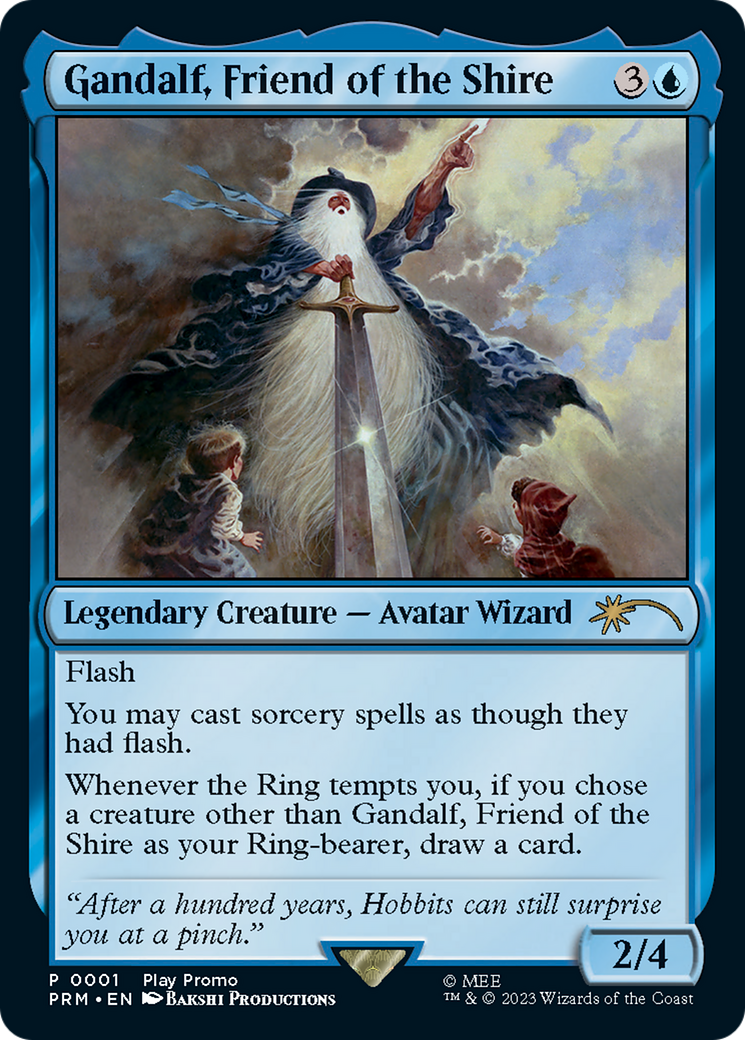 Gandalf, Friend of the Shire [Wizards Play Network 2023] | Gamer Loot