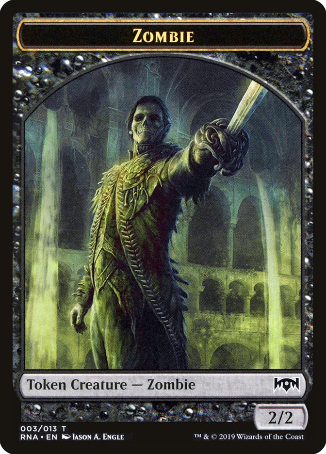 Zombie [Ravnica Allegiance Tokens] | Gamer Loot