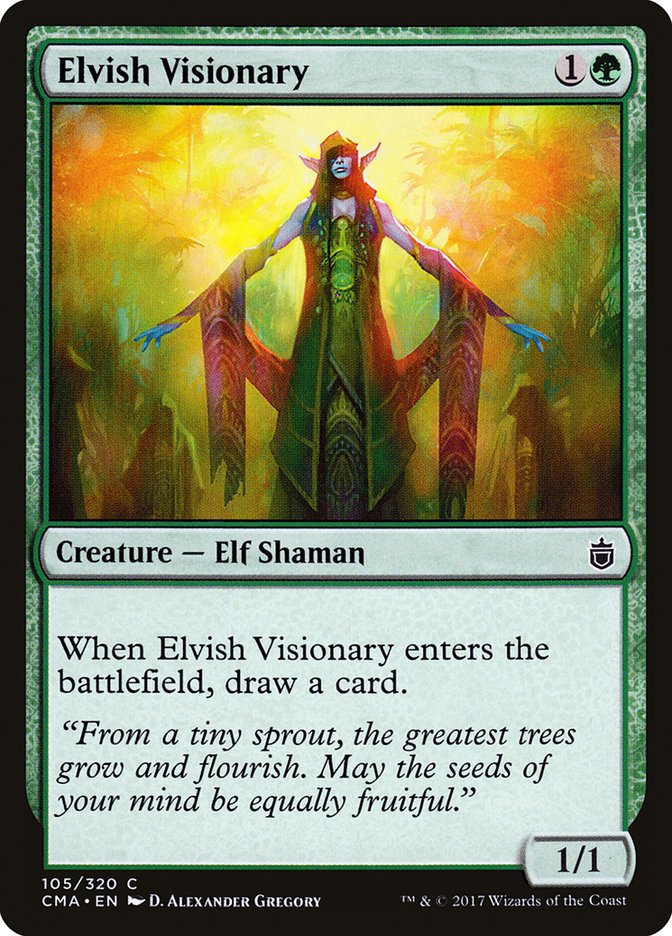 Elvish Visionary [Commander Anthology] | Gamer Loot