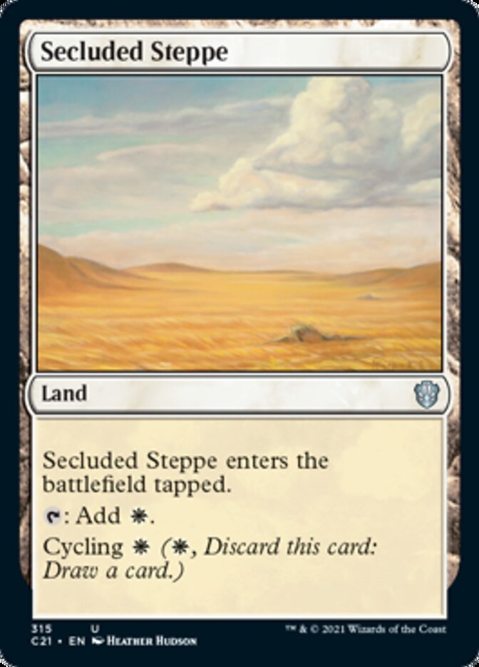 Secluded Steppe [Commander 2021] | Gamer Loot