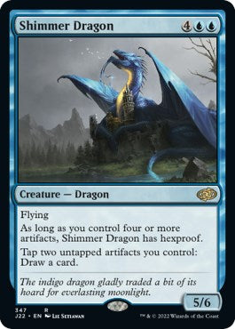 Shimmer Dragon [Jumpstart 2022] | Gamer Loot