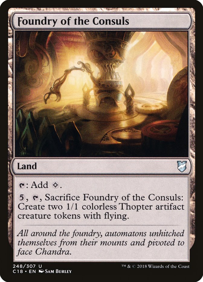 Foundry of the Consuls [Commander 2018] | Gamer Loot