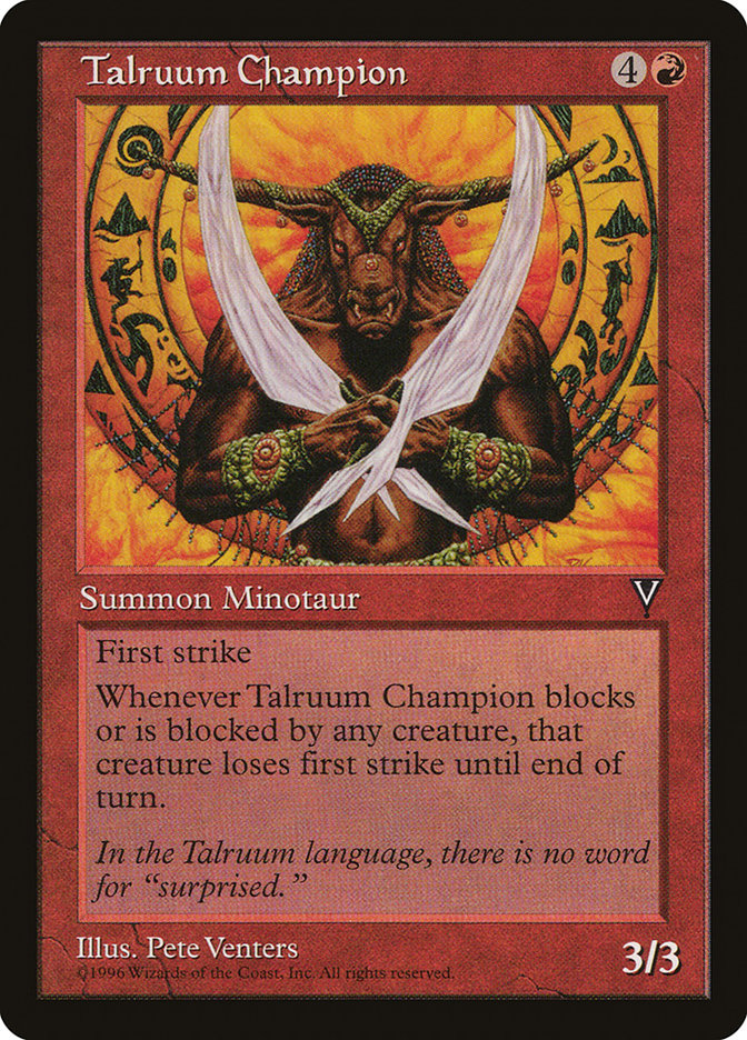 Talruum Champion [Visions] | Gamer Loot