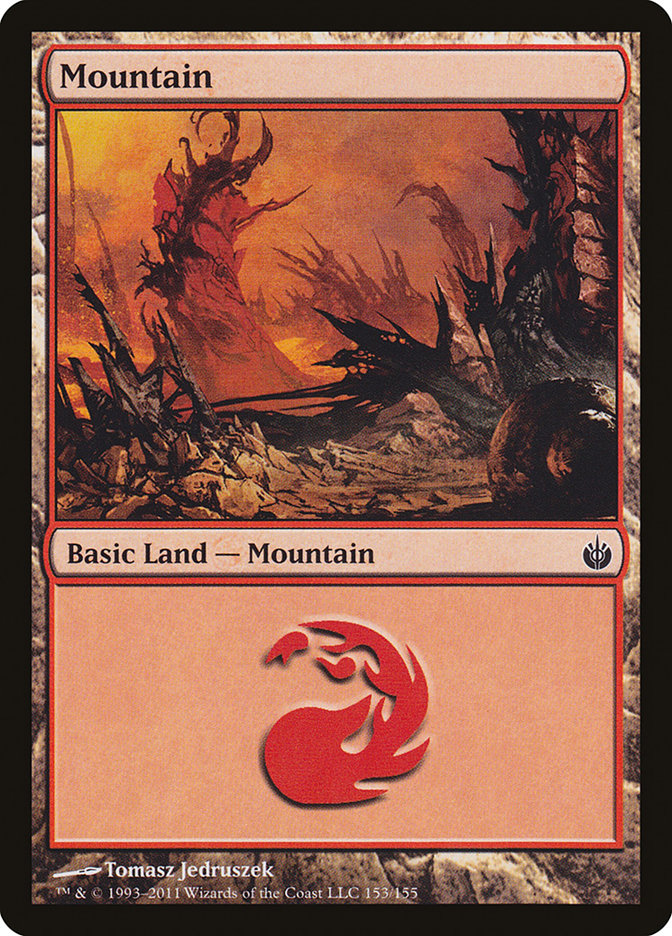 Mountain (153) [Mirrodin Besieged] | Gamer Loot