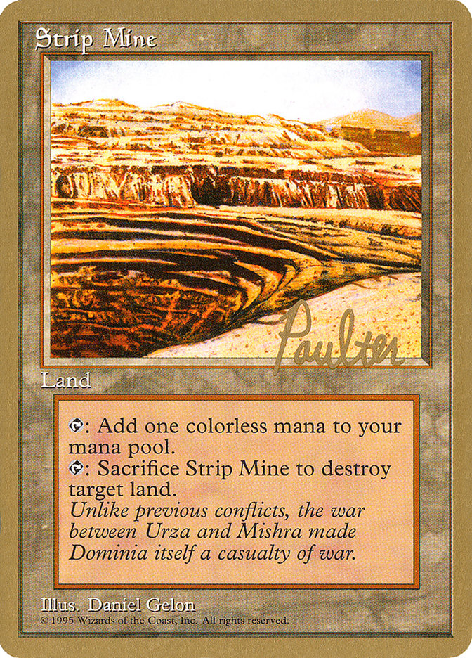 Strip Mine (Preston Poulter) [Pro Tour Collector Set] | Gamer Loot