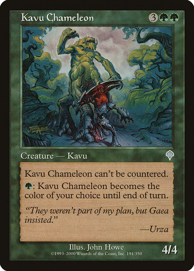Kavu Chameleon [Invasion] | Gamer Loot