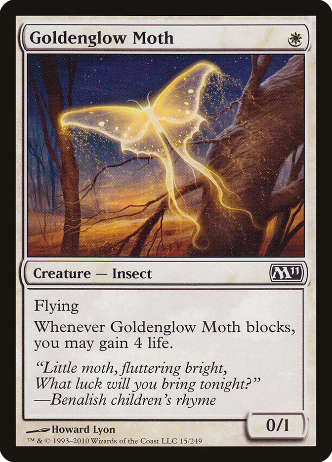 Goldenglow Moth [Magic 2011] | Gamer Loot