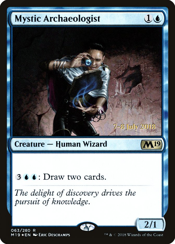 Mystic Archaeologist  [Core Set 2019 Prerelease Promos] | Gamer Loot