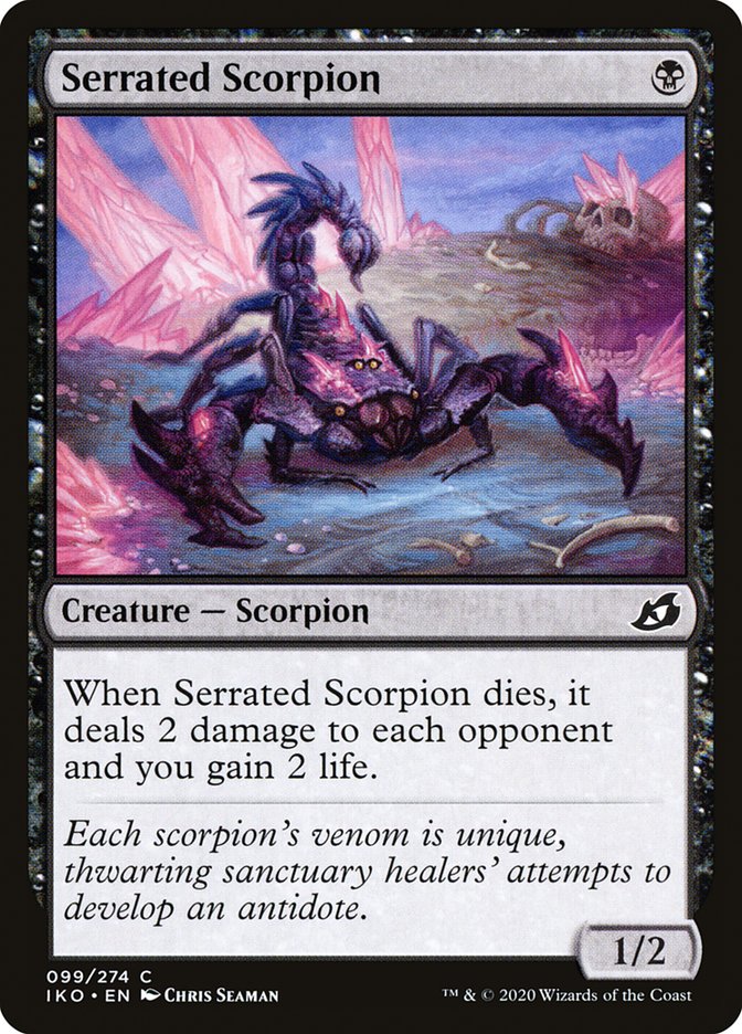 Serrated Scorpion [Ikoria: Lair of Behemoths] | Gamer Loot