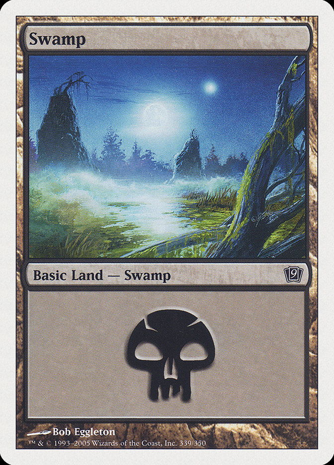 Swamp (339) [Ninth Edition] | Gamer Loot