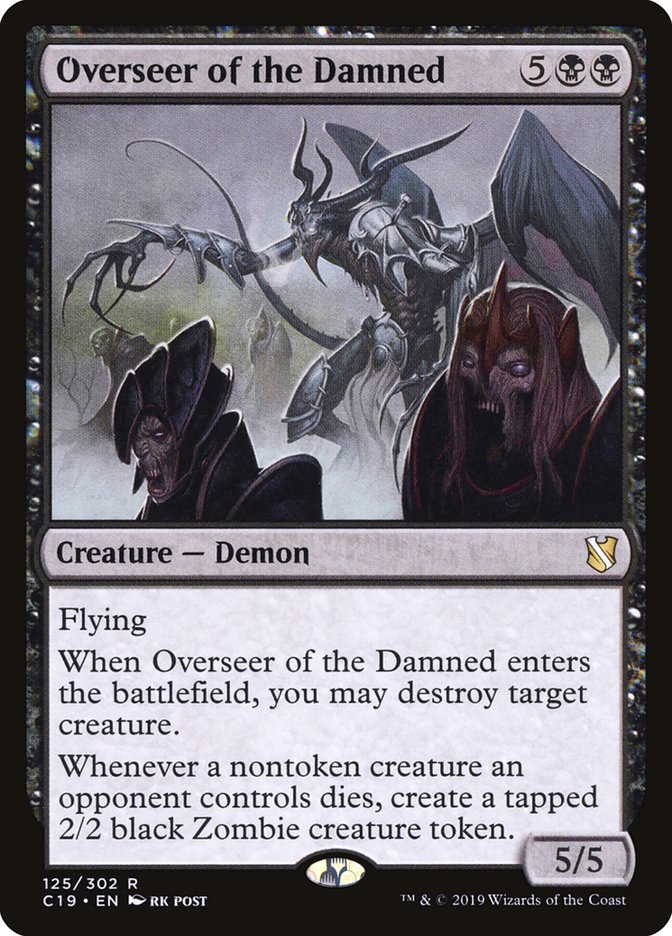 Overseer of the Damned [Commander 2019] | Gamer Loot