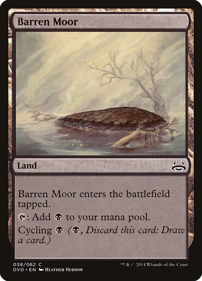 Barren Moor (Divine vs. Demonic) [Duel Decks Anthology] | Gamer Loot