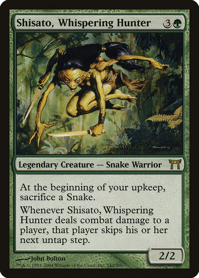 Shisato, Whispering Hunter [Champions of Kamigawa] | Gamer Loot