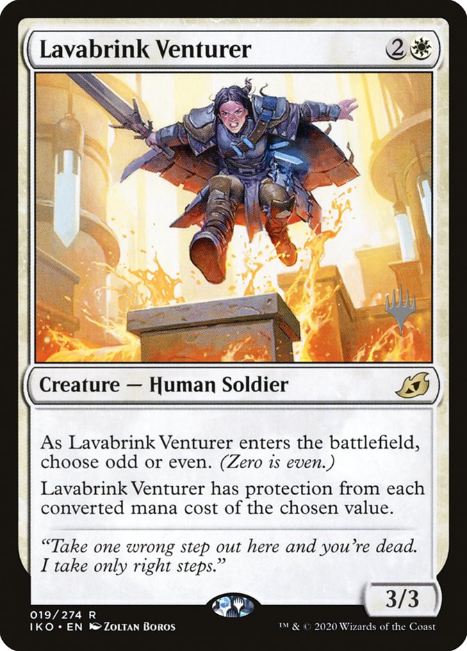 Lavabrink Venturer (Promo Pack) [Ikoria: Lair of Behemoths Promos] | Gamer Loot