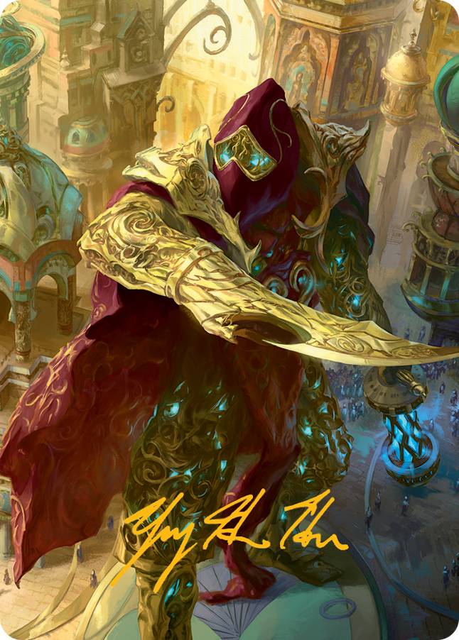 Baral, Chief of Compliance Art Card (Gold-Stamped Signature) [March of the Machine Art Series] | Gamer Loot