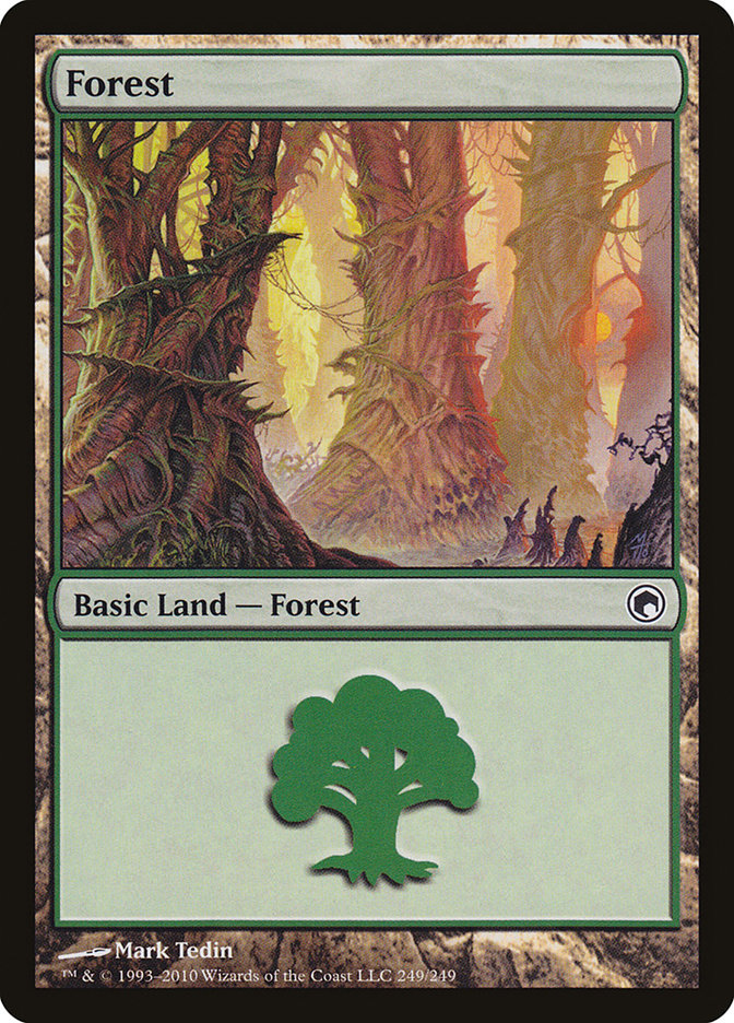 Forest (249) [Scars of Mirrodin] | Gamer Loot