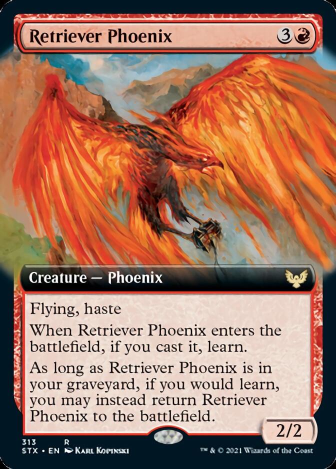 Retriever Phoenix (Extended) [Strixhaven: School of Mages] | Gamer Loot