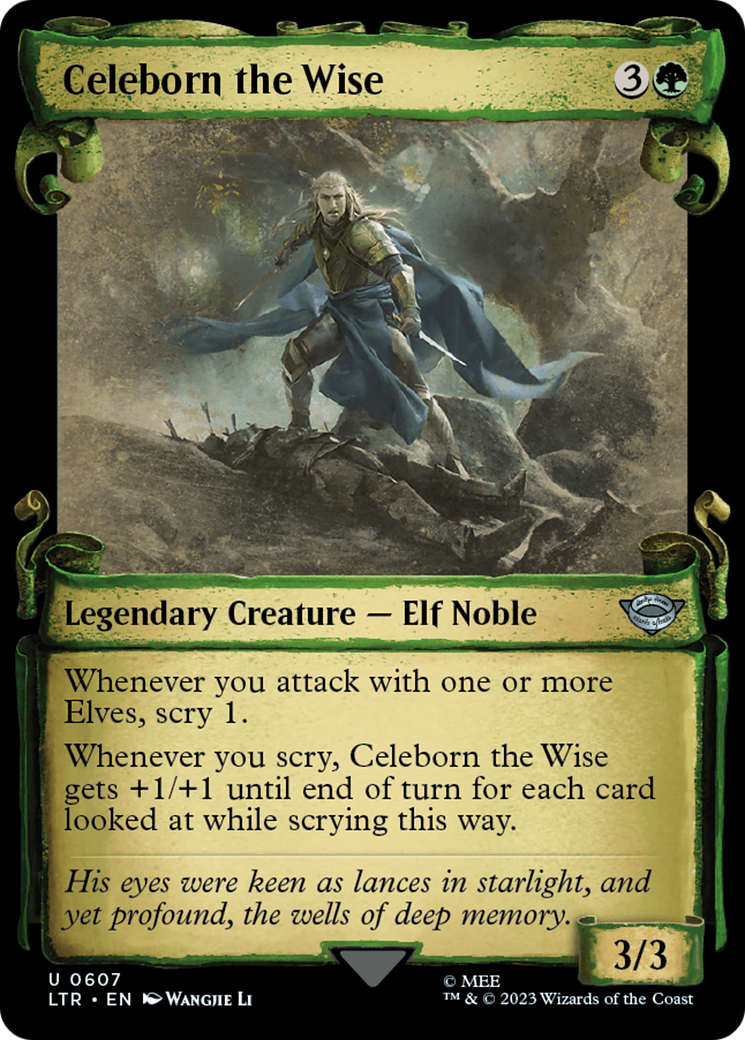 Celeborn the Wise [The Lord of the Rings: Tales of Middle-Earth Showcase Scrolls] | Gamer Loot