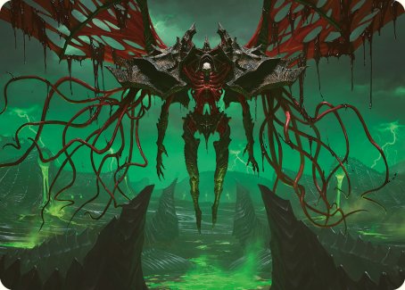 Archfiend of the Dross Art Card [Phyrexia: All Will Be One Art Series] | Gamer Loot