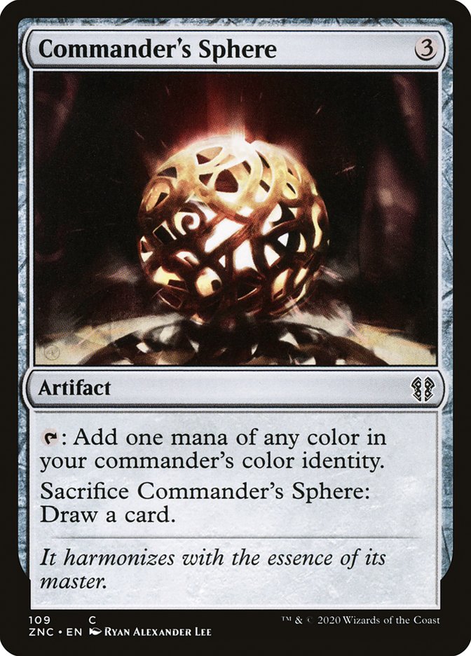 Commander's Sphere [Zendikar Rising Commander] | Gamer Loot