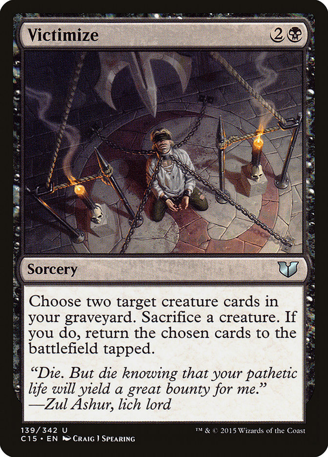 Victimize [Commander 2015] | Gamer Loot