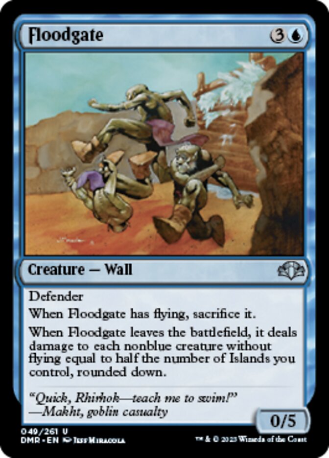 Floodgate [Dominaria Remastered] | Gamer Loot