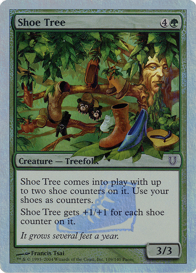 Shoe Tree (Alternate Foil) [Unhinged] | Gamer Loot