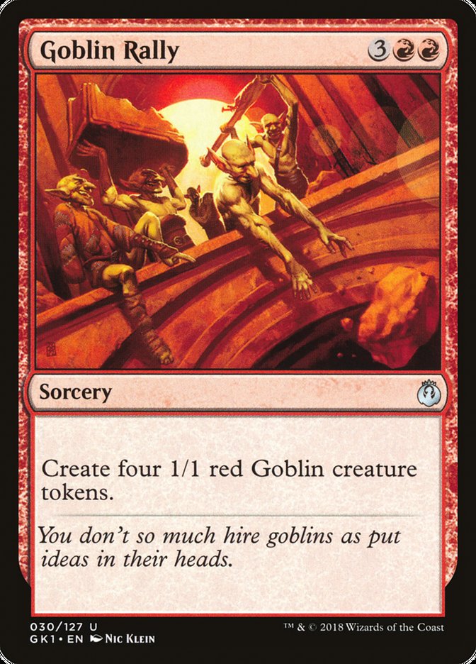 Goblin Rally [Guilds of Ravnica Guild Kit] | Gamer Loot