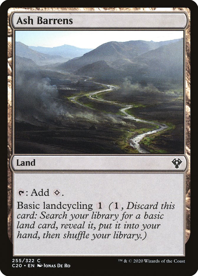 Ash Barrens [Commander 2020] | Gamer Loot