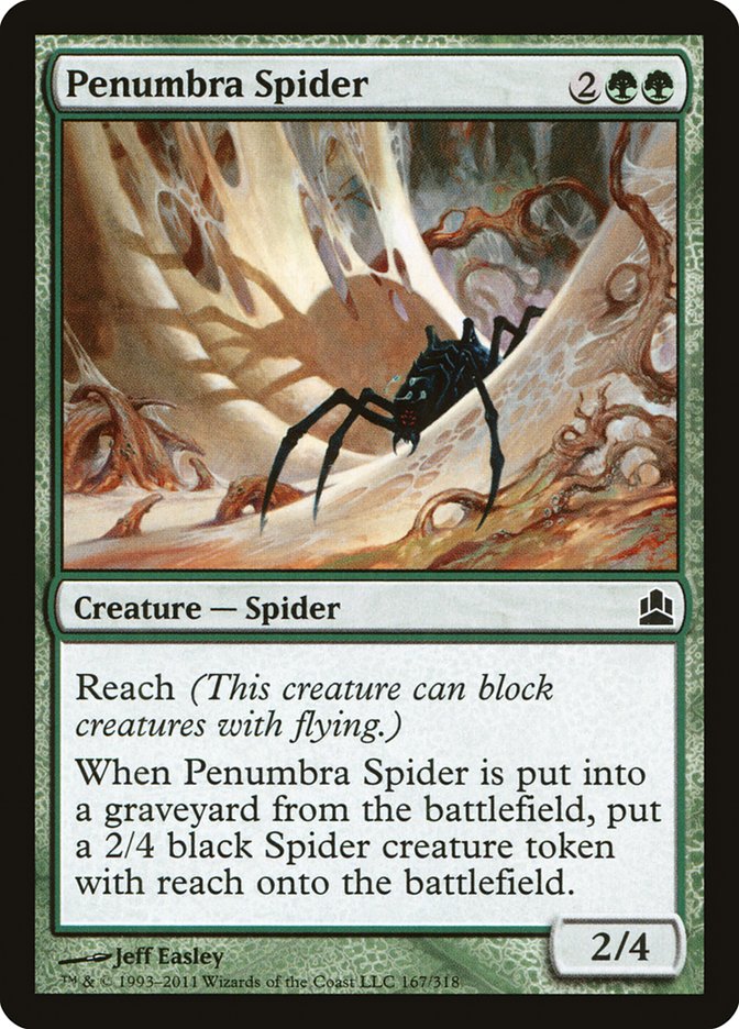 Penumbra Spider [Commander 2011] | Gamer Loot