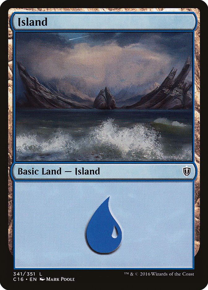 Island (341) [Commander 2016] | Gamer Loot