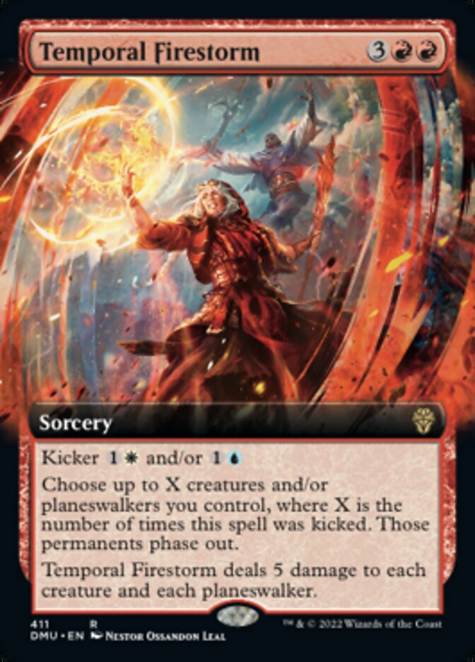 Temporal Firestorm (Extended Art) [Dominaria United] | Gamer Loot