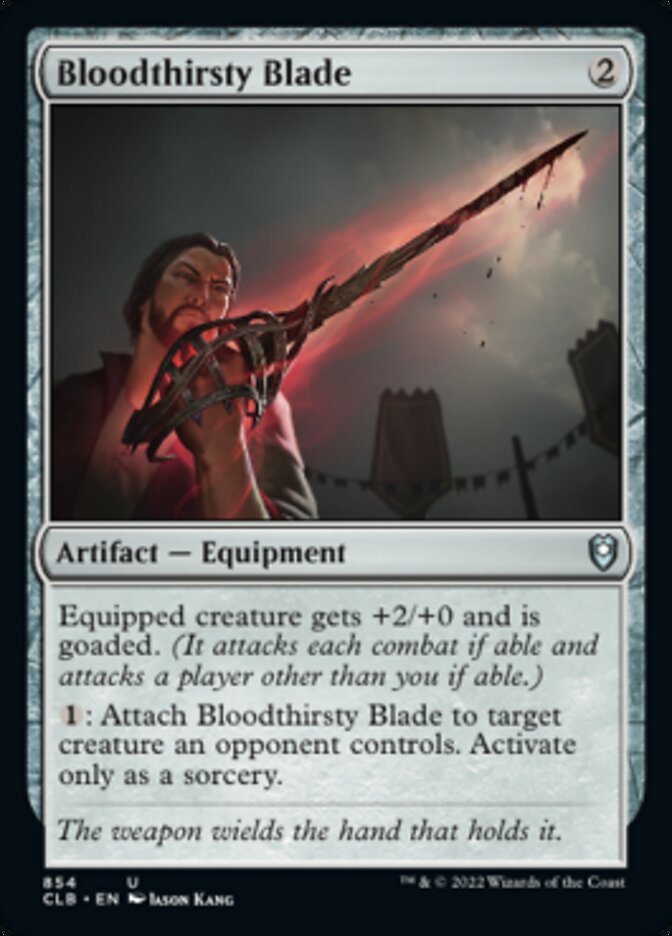 Bloodthirsty Blade [Commander Legends: Battle for Baldur's Gate] | Gamer Loot