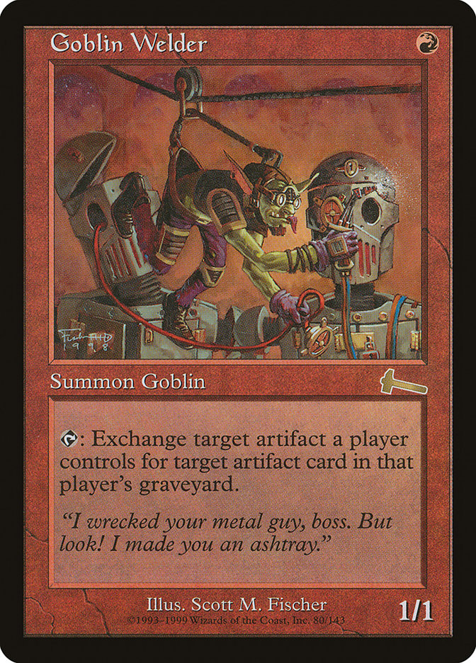 Goblin Welder [Urza's Legacy] | Gamer Loot