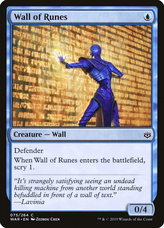 Wall of Runes [War of the Spark] | Gamer Loot